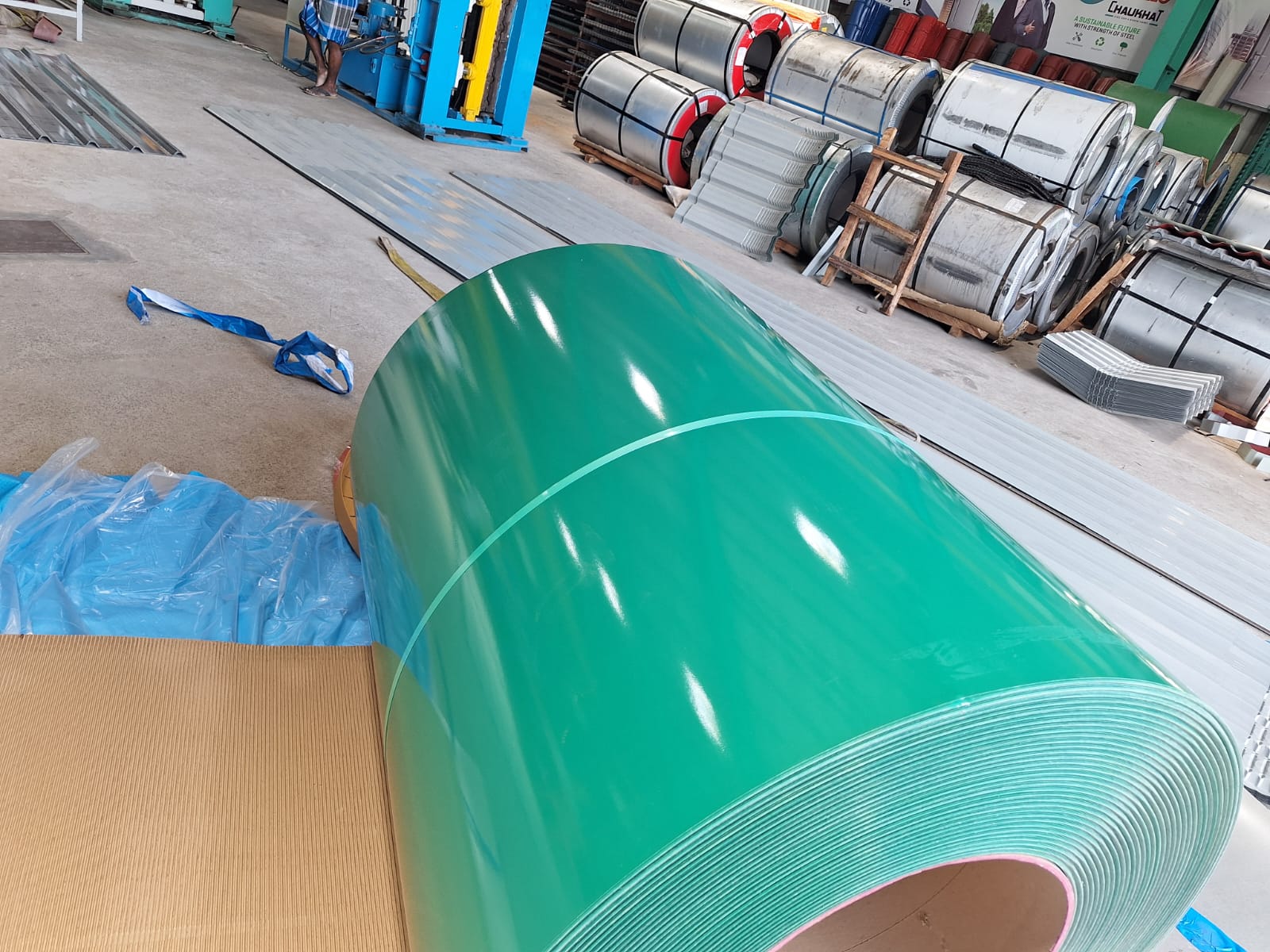 Premium color-coated steel coil for roofing and industrial use